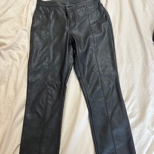 Pleather pants